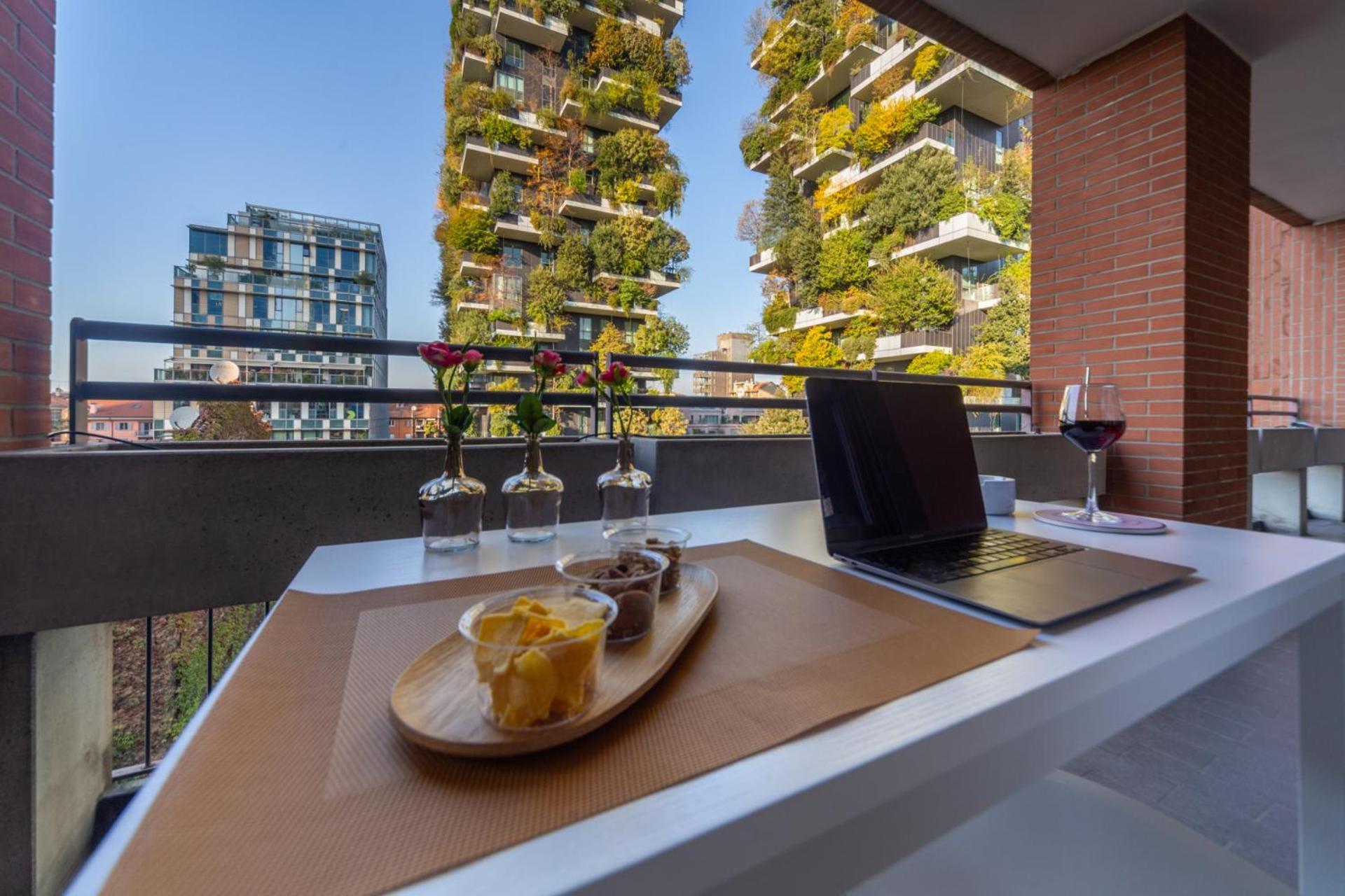 Modern Oasis Opposite Bosco Verticale Apartamento